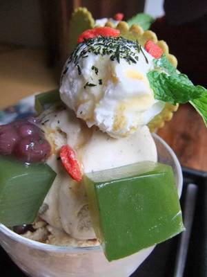 緑茶パフェ2